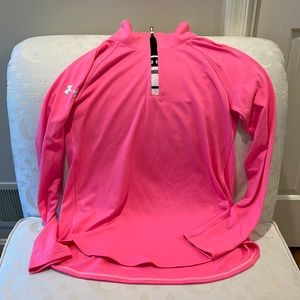 Women’s under armor long sleeve 1/4 zip shirt